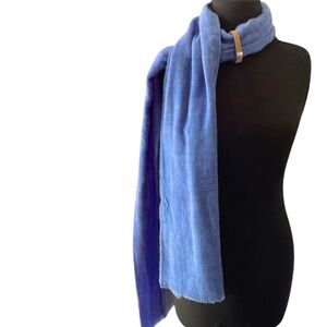 Senz Blue All Season Scarf, NWT